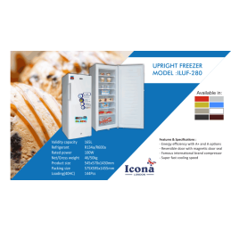 Congelateur vertical Marque ICONA ICONA 2 - hascor 