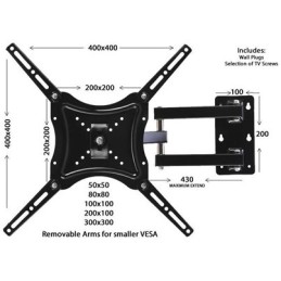 support télé pivotant HDL – 117B-2 AUTRES MARQUES 3 - hascor 