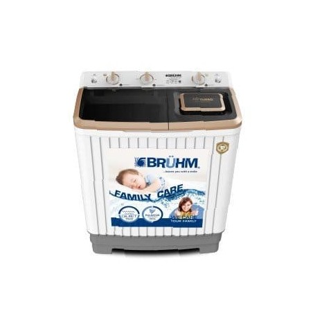 Lave-linge semi-automatique Bruhm