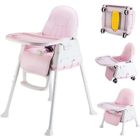 Chaise haute reglable pour bébé