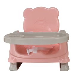 Chaise pliable pour bébé Moo Peach pliable avec sangle