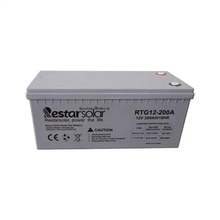 Batterie solaire à gel 200Ah12V