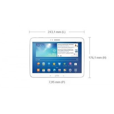 Tablette Samsung Tab 3 écran 10 Pouces Modèle GT-P5210 Vendu sans